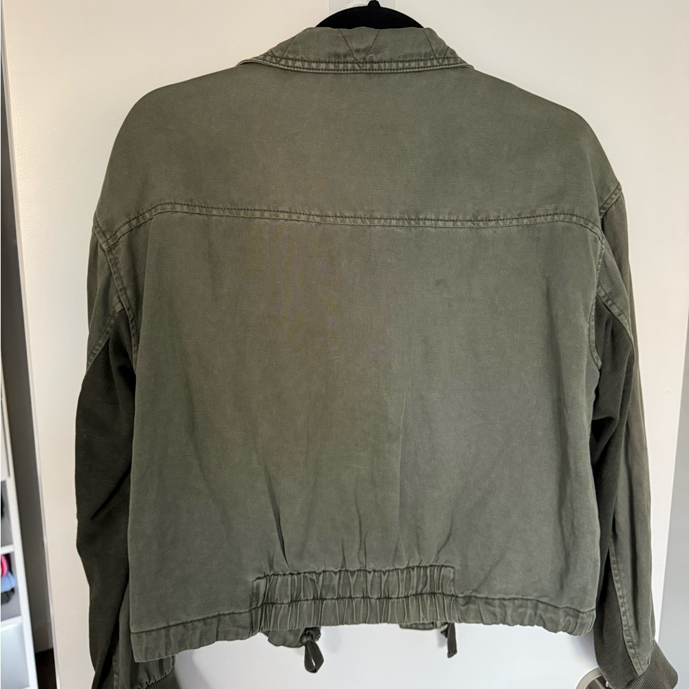 Splendid Olive Utility Jacket - image 2